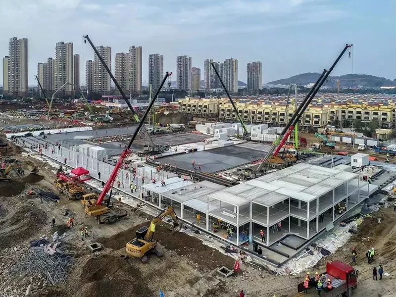 ການກໍ່ສ້າງໂຮງແຮມໂຄງສ້າງແບບໂມເລກຸນ